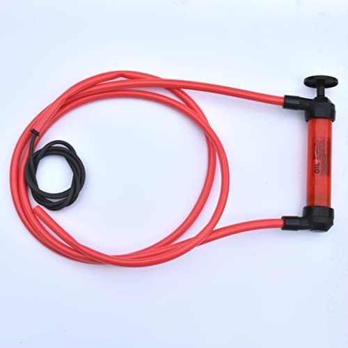 Multi-Use Siphon Fuel Transfer Pump Kit Gas Oil Liquids Automotive Home Marine