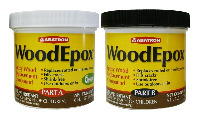 ABATRON WoodEpox WEAB6OR Wood Restoration System 12 oz 5466198