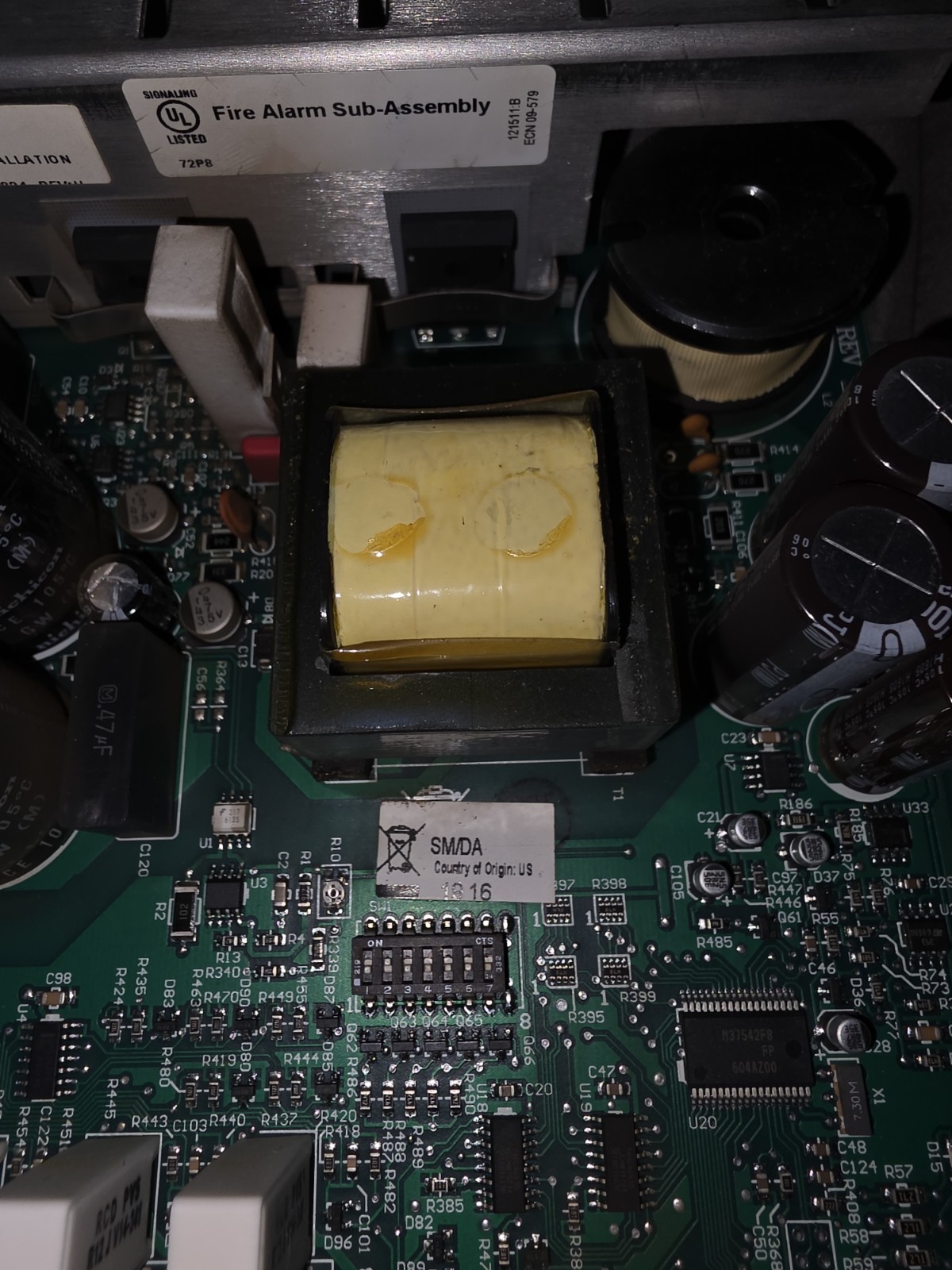 SILENT KNIGHT SK-5499. 9 Amp power supply, NO WARRANTY