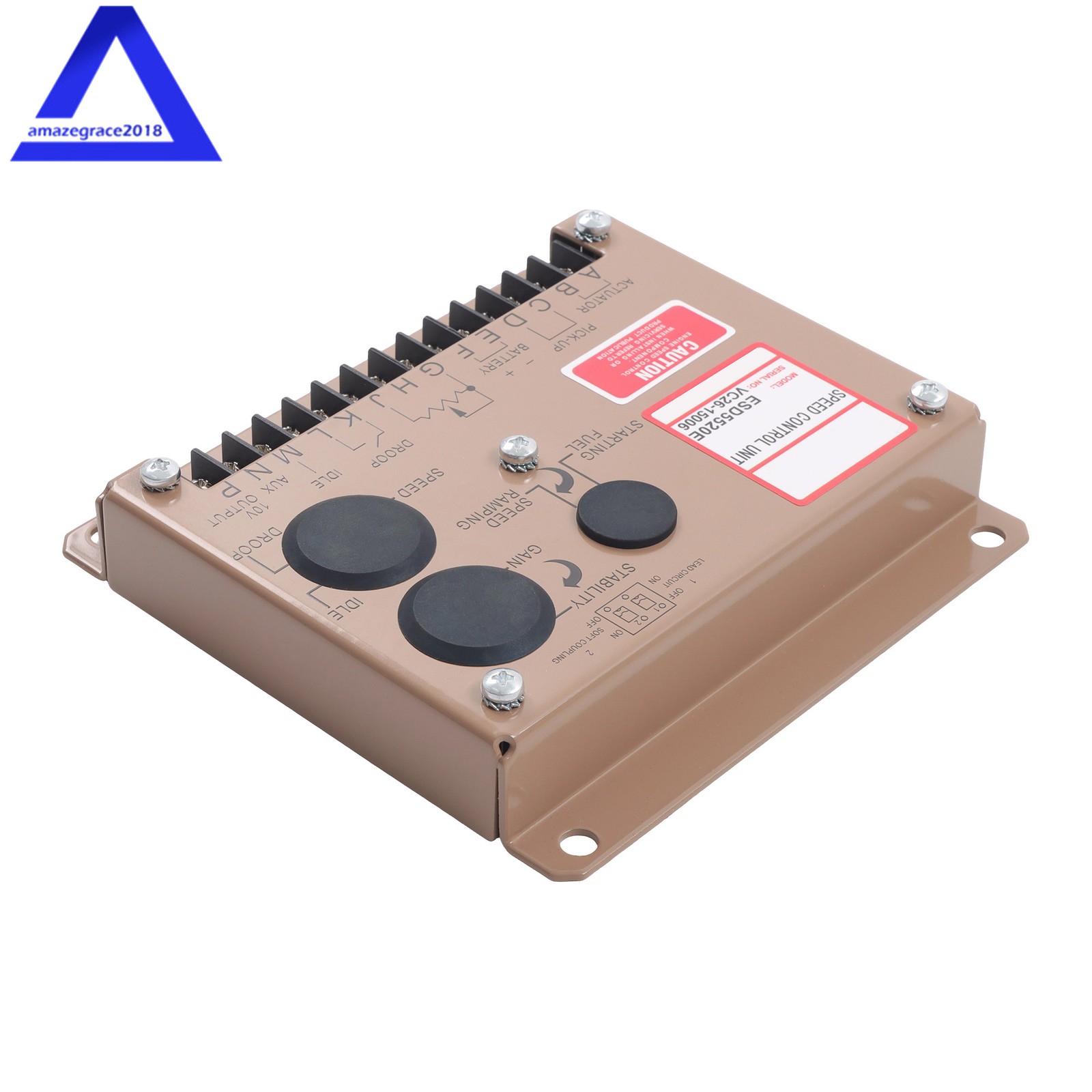ESD5520E Alternator Governor Control Unit Generator Electronic Speed Controller