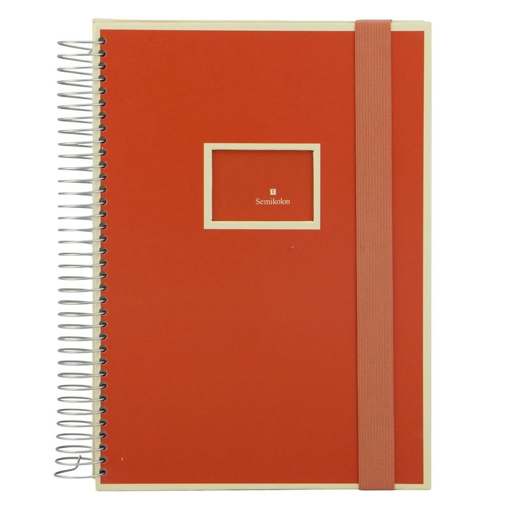 Mucho Spiral Notebook A4 (Orange)