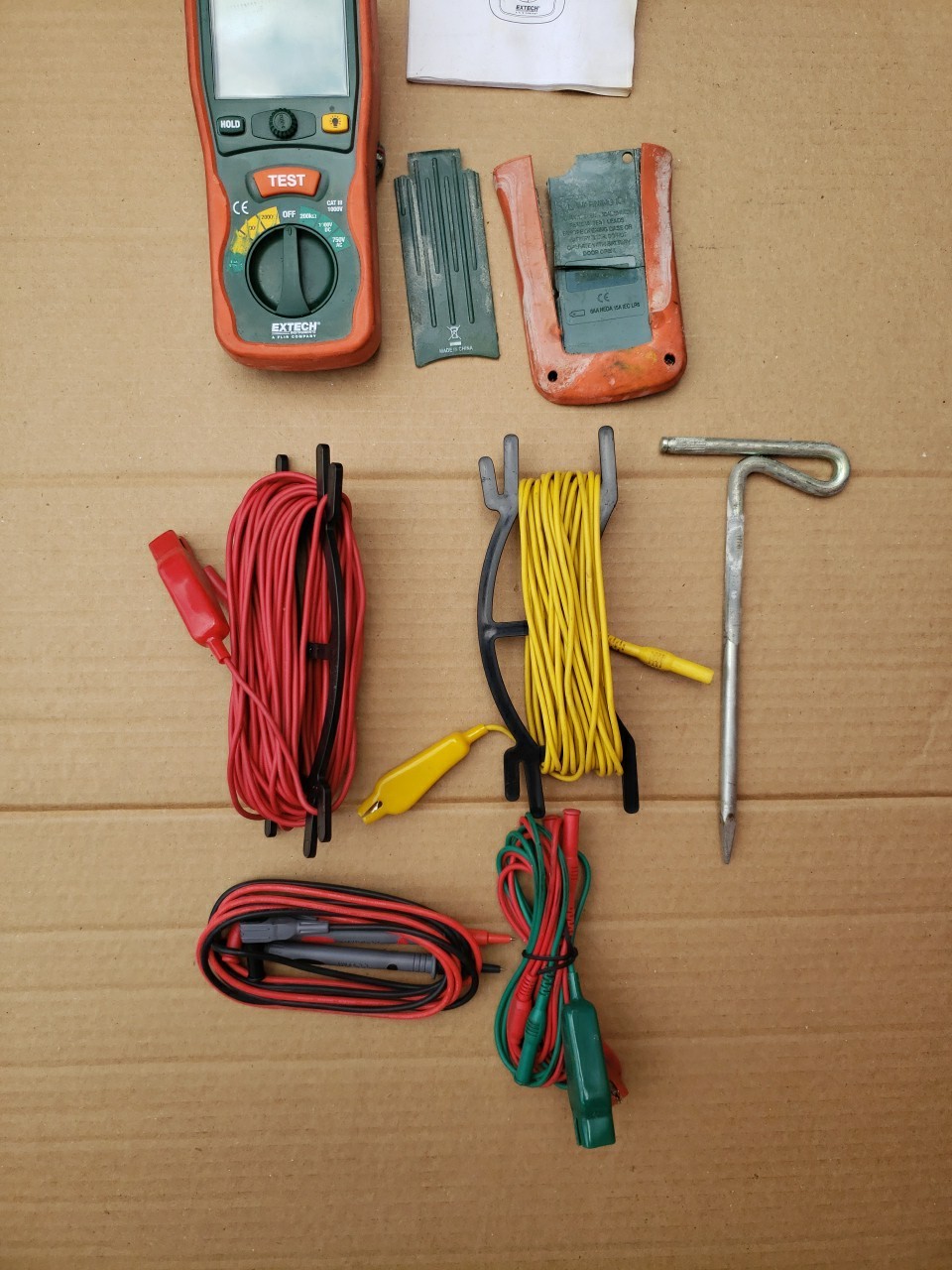 Extech Instruments 382252 Earth Ground Resistance Tester Kit Not Working