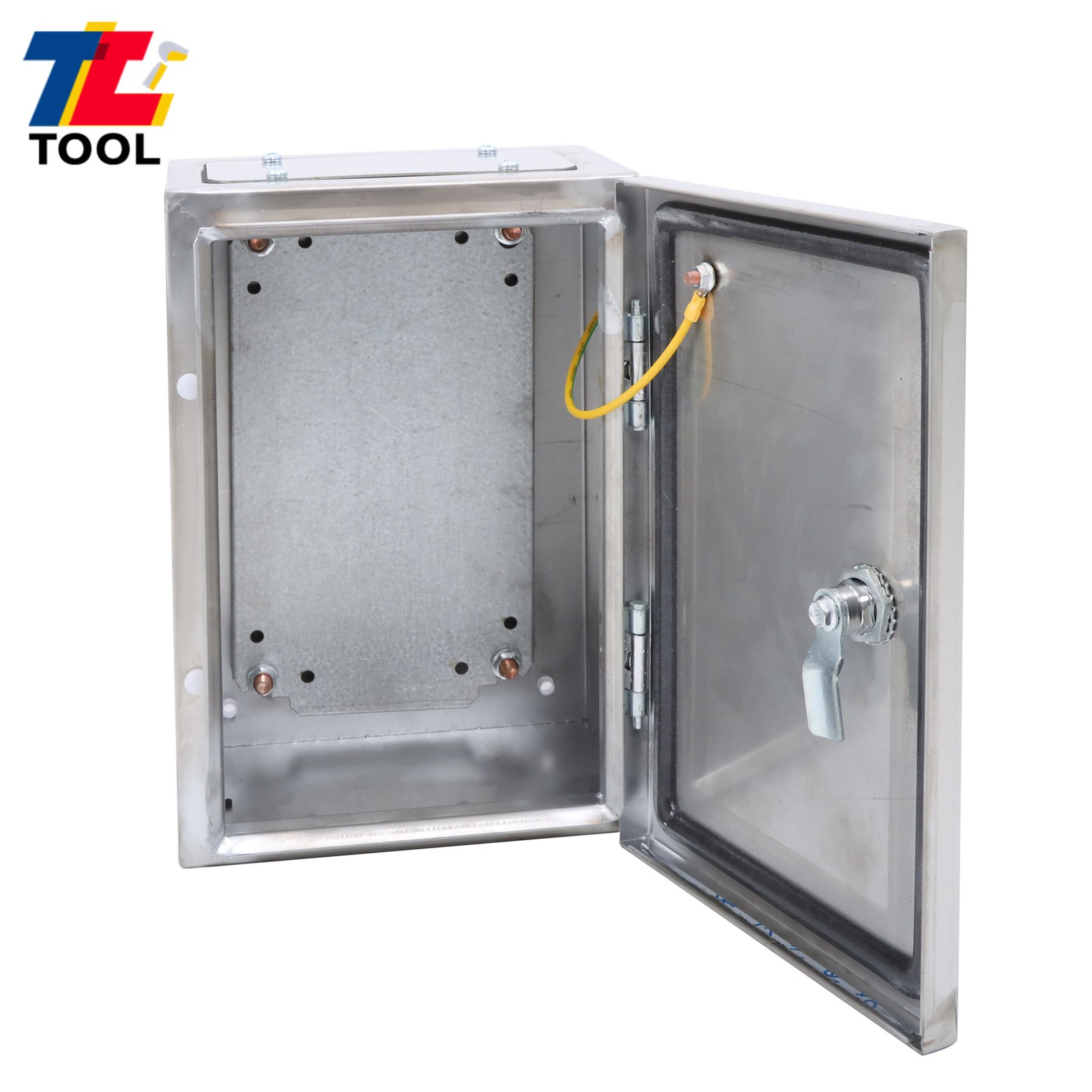 12x8x6″ IP66 Electrical Enclosure Junction Box Stainless Steel NEMA 4X