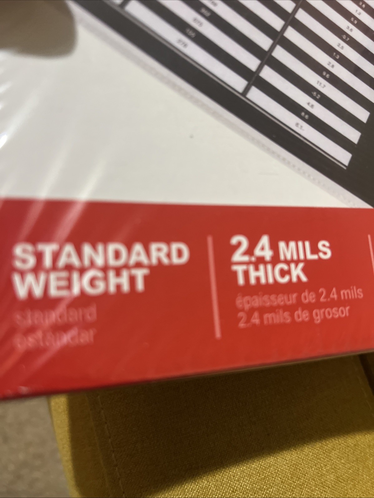 Sheet Protectors 100ct Standard Weight 2.4mil Clear 8.5″x11 & 3 Ring Off.Dep. 🎁