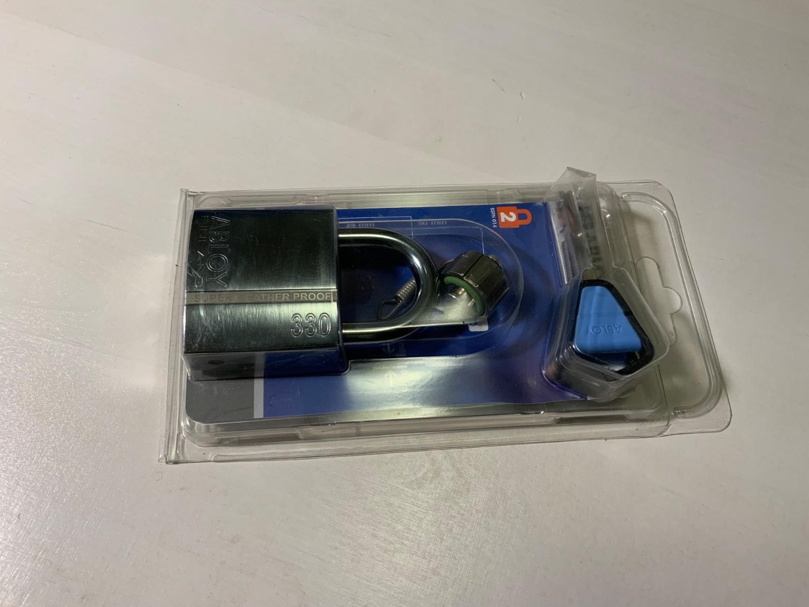 Abloy Finland PLM 330 SWP (Super weather proof) heavy padlock New & unopened!