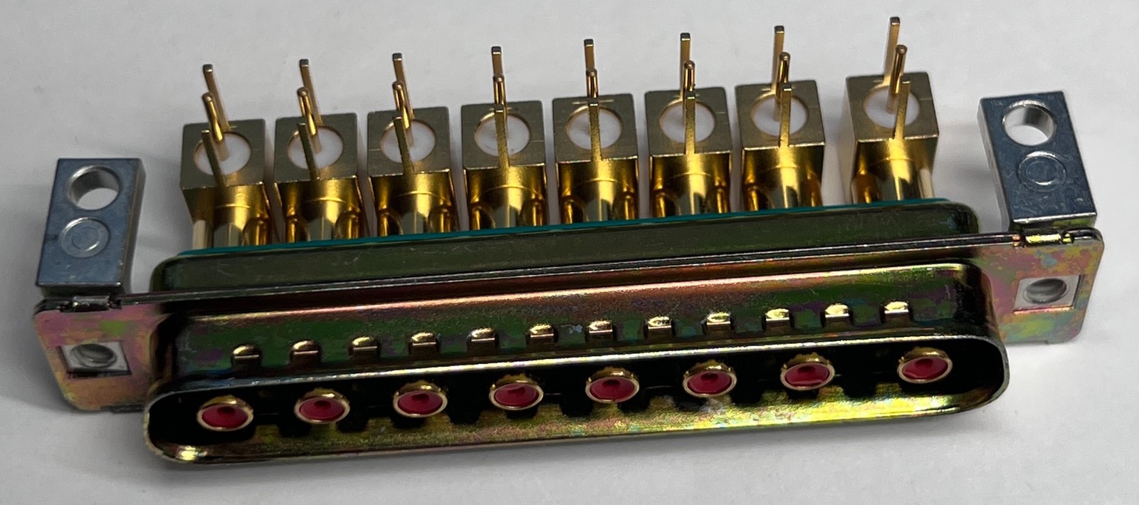 Amphenol 8W8 RF DSub PCB Mount Gold Plated 13-506724 Shell Female Male Connector