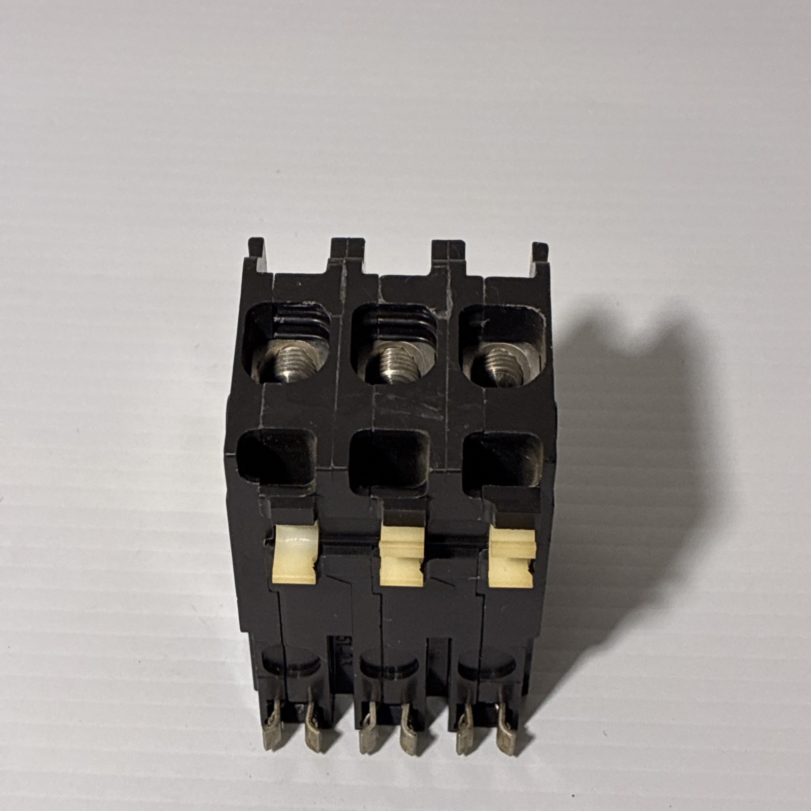 Square D 60A 3-Pole Circuit Breaker 240V Black Analog/Mechanical On/Off