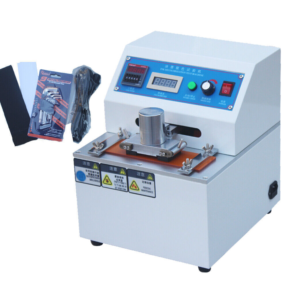Printing Ink Decolorization Tester Paint Abraser Friction Test Machine