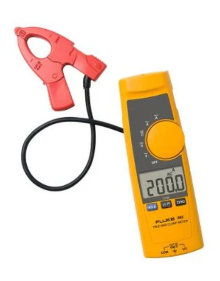 Fluke 365 Detachable Jaw True RMS AC/DC Clamp Meter make accessing wires easier