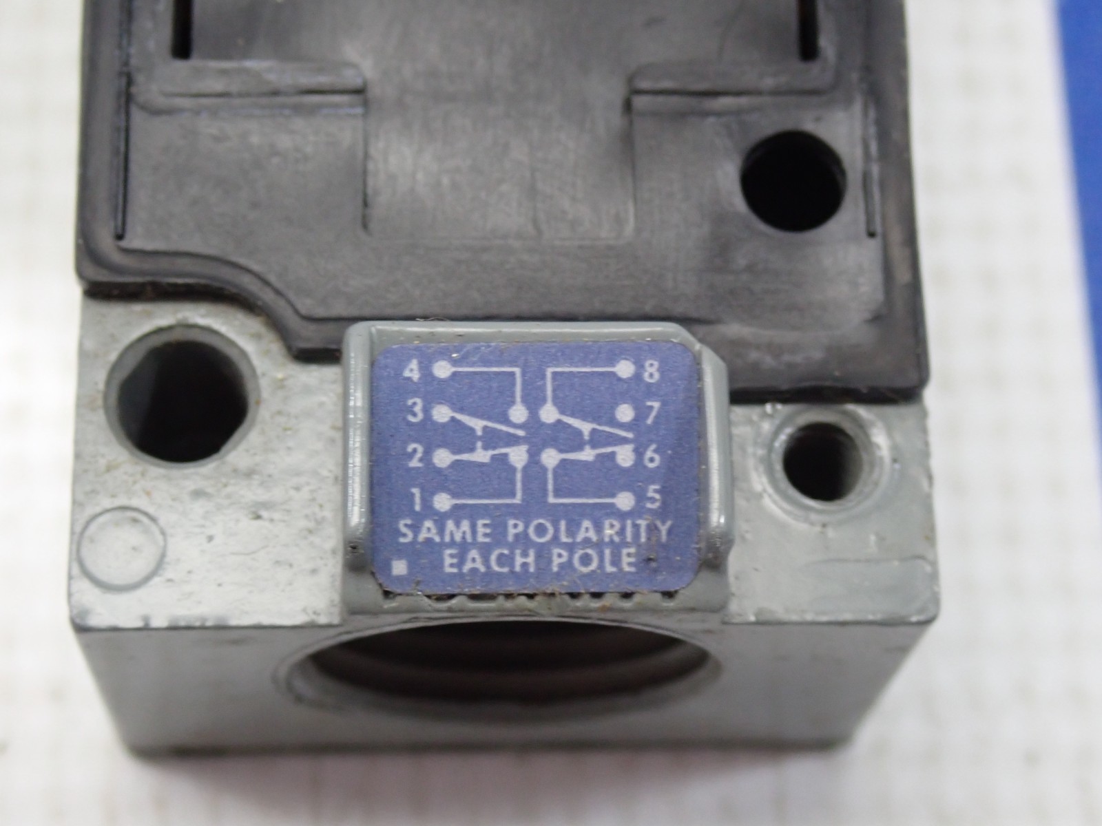 Square D 9007 C62C Limit Switch Turret Head 4,6P,13 Ser A