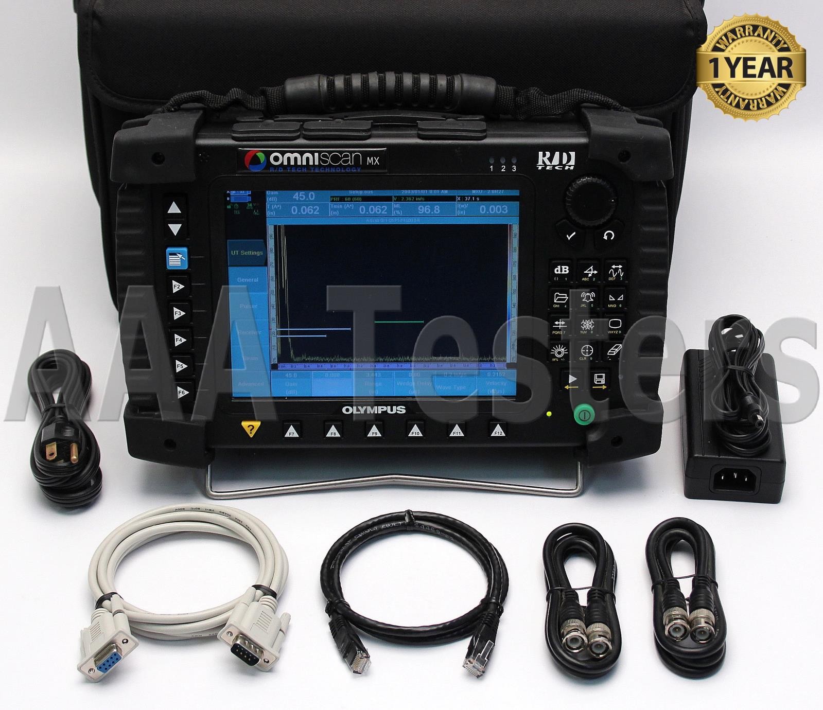 Olympus Panametrics OmniScan MX 16:128 Ultrasonic Phased Array PA Flaw Detector