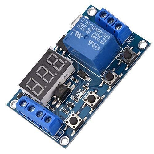 Cycle Timing One-Way Relay Module Delay Power Off Trigger Micro USB Timer