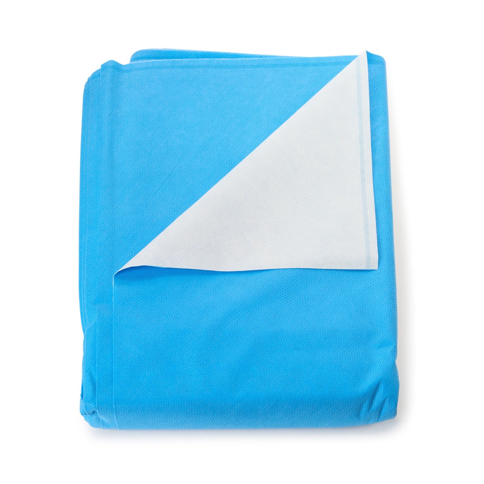 QUICK CHECK* H500 Sterilization Wrap Dual Layer White Blue 48 X 48 Inch 48 Ct