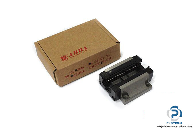 ABBA BRD20A0 LINEAR GUIDEWAY BLOCK_ABBA BRD 20 A0