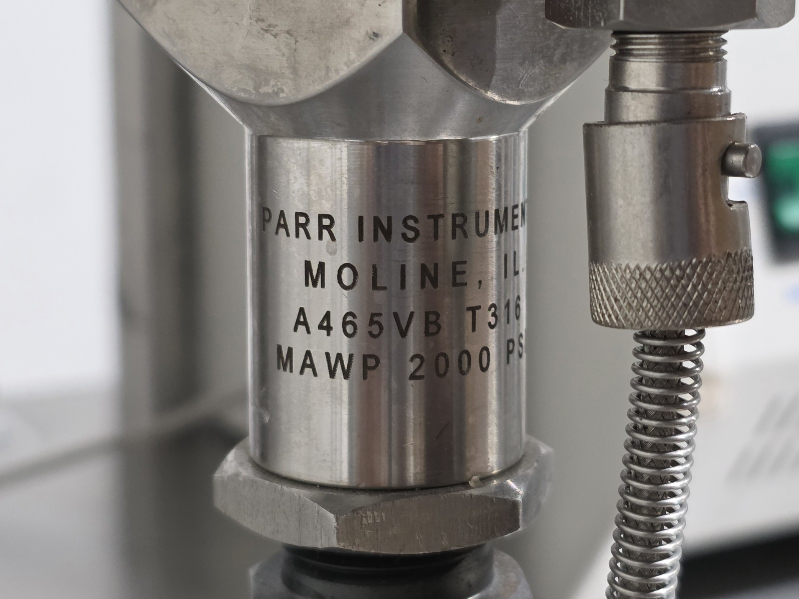 Parr 4530 Floor Standing Pressure Reactor Model 4534 w/ 4848 Controller & Heater
