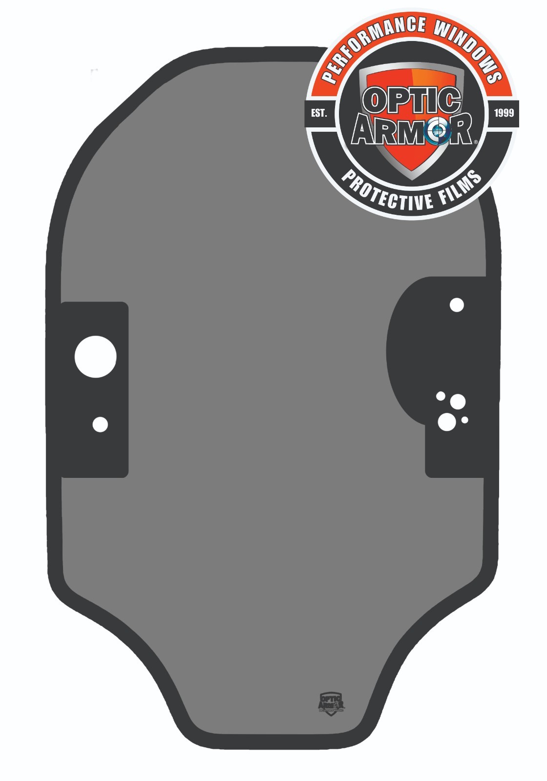 CAT SKID STEER CAB DOOR POLY 345-6230 232D 236D 242D 246D 262D 272D TINTED