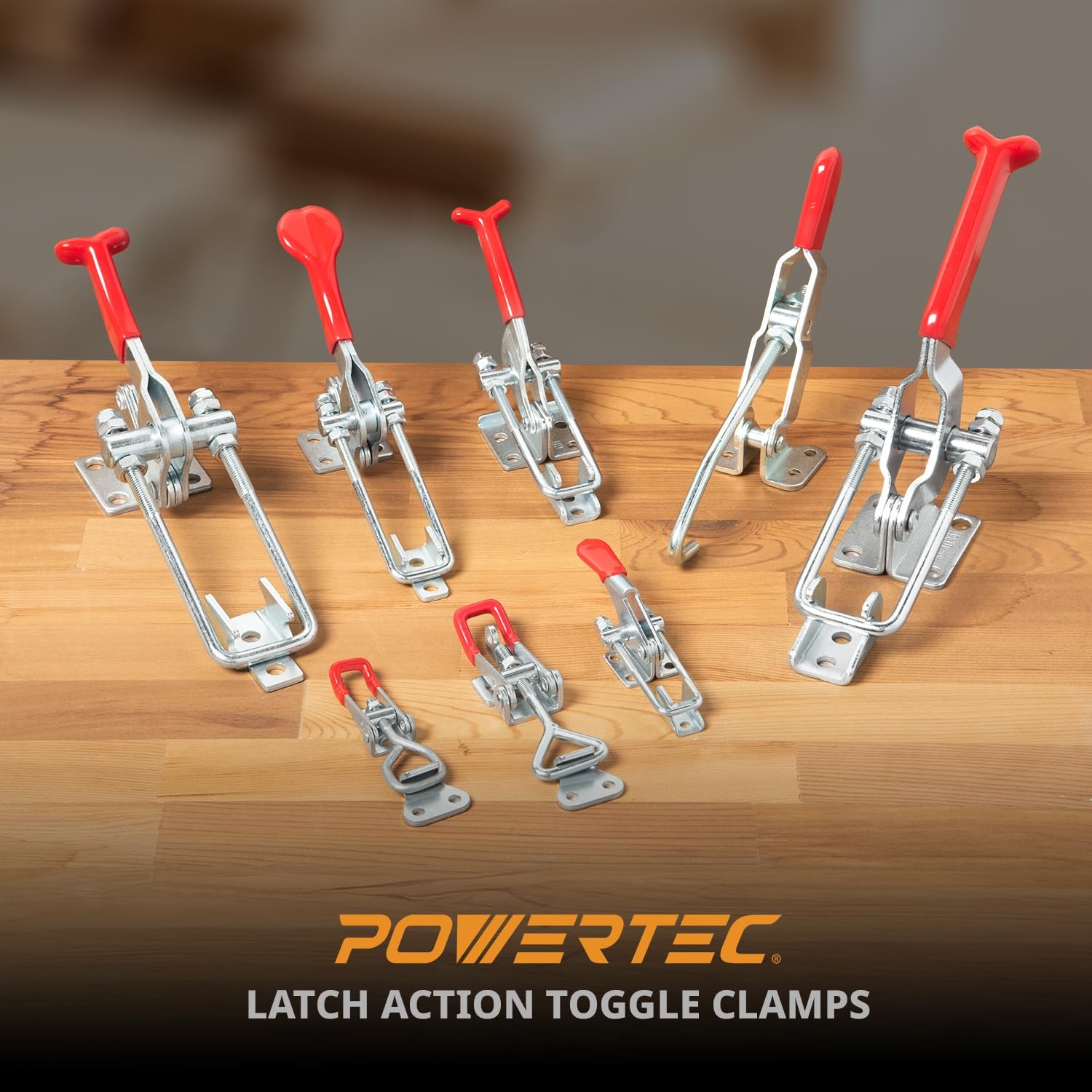 4 Pack HeavyDuty Toggle Latches 400 lbs Holding Capacity Zinc Plated for Cabine