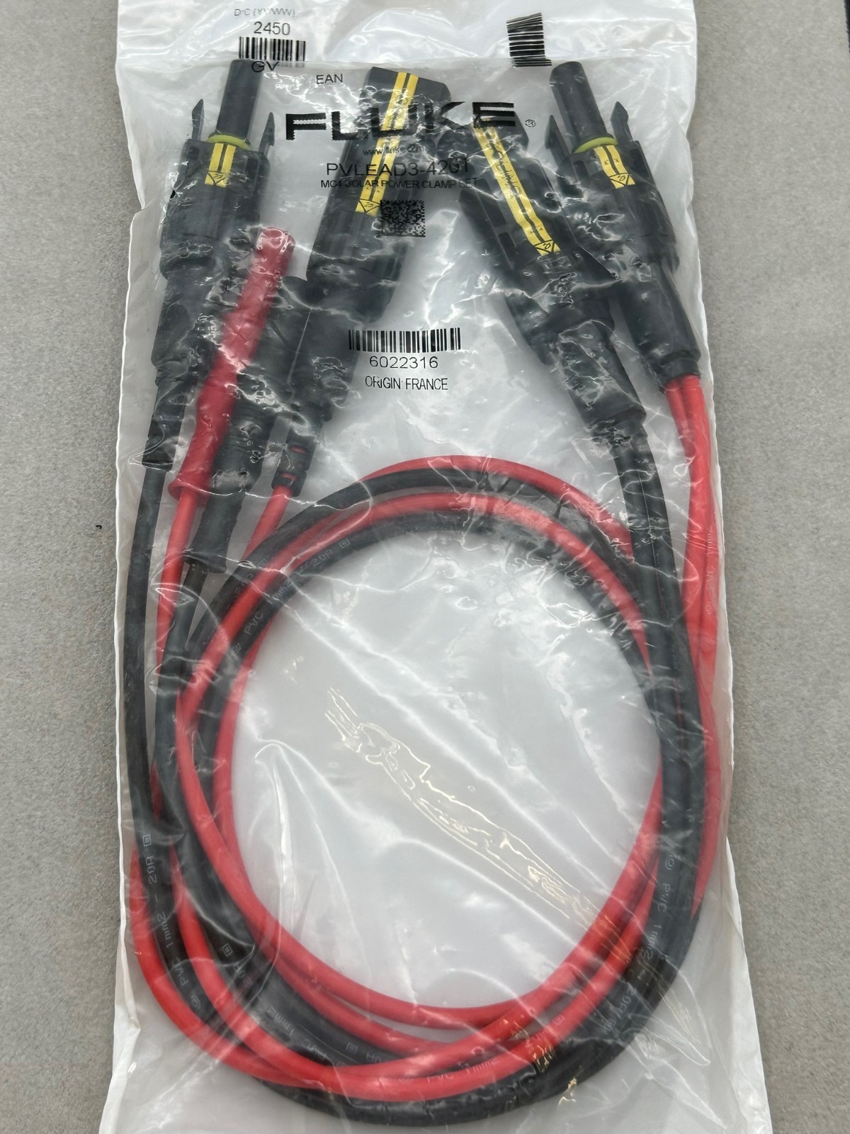 Fluke 393 FC Cat III 1500V TRMS Clamp Meter with Iflex i2500-18 – MINT used once