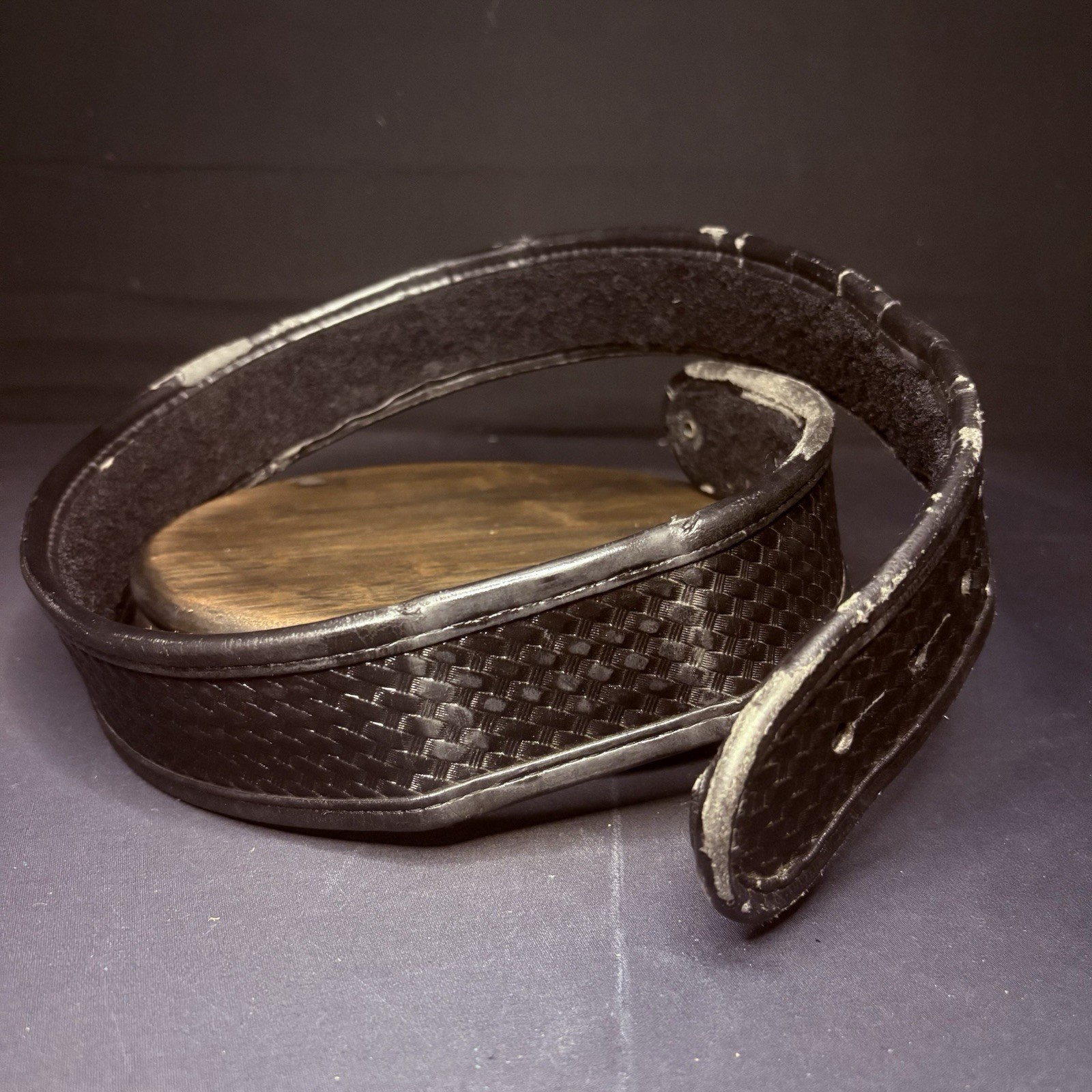 Bianchi Duty Belt Size 36″ AccuMold 7960 Black Basketweave Leather