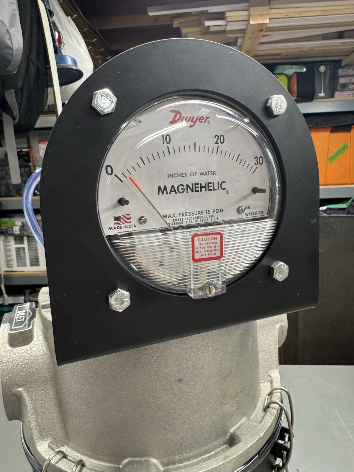 Solberg STS-200C Liquid Separator, 2 Inch NPT, 175 CFM, w/ Dwyer Gauge