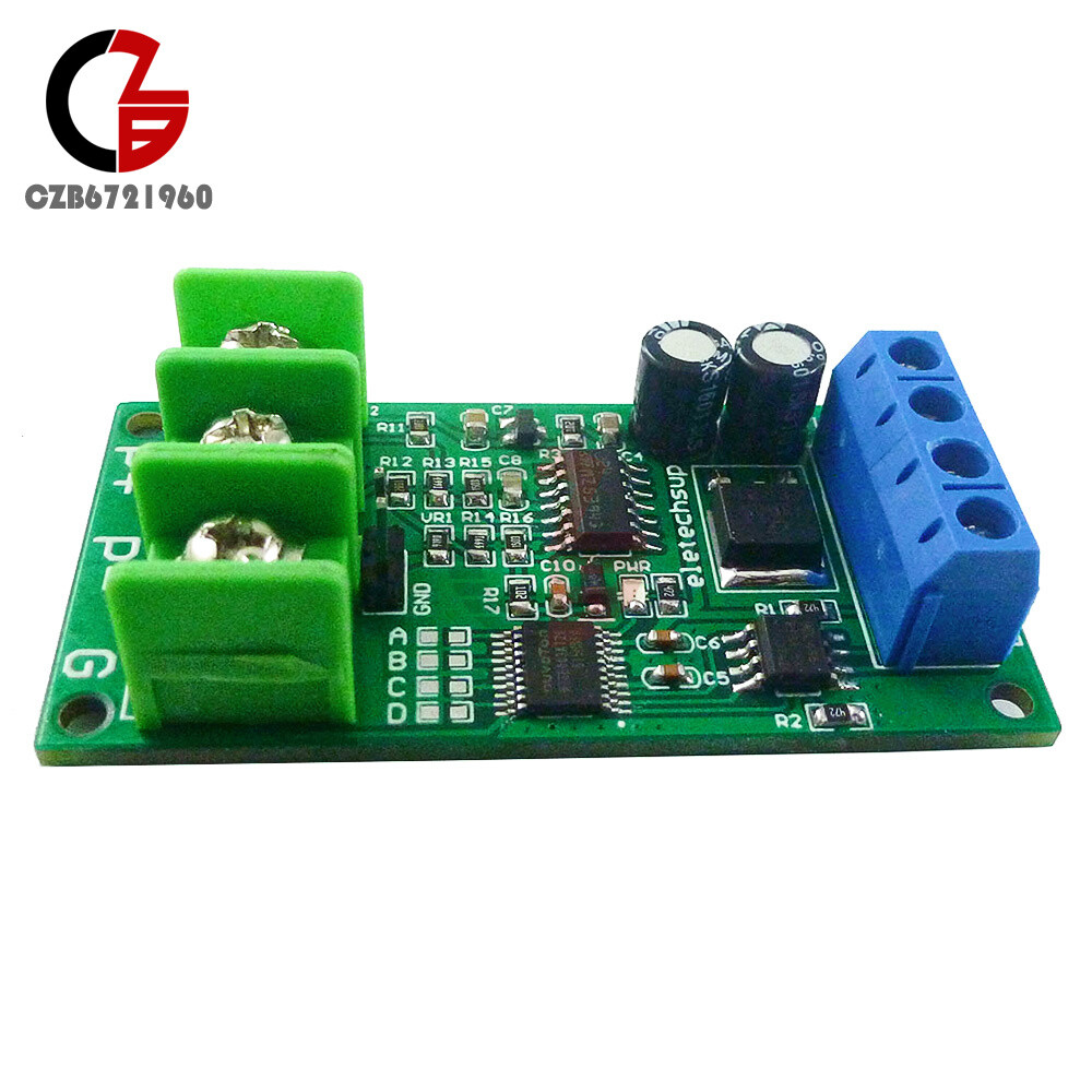 DC 8-25V PT100 RTD Converter RS485 Modbus Rtu Temperature Sensor Module
