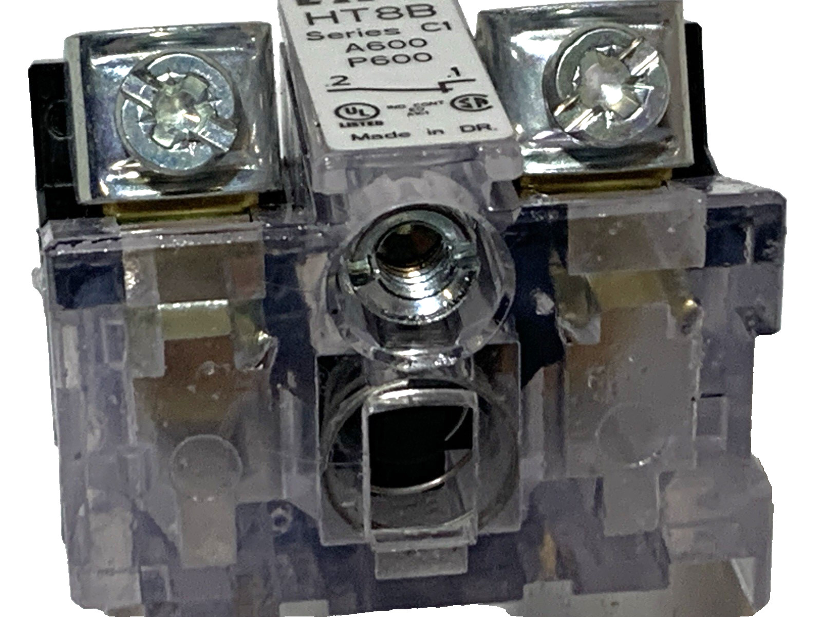 EATON HT8B SERIES CONTACT BLOCK 1 N.C. $9 + FREE SHIPPING