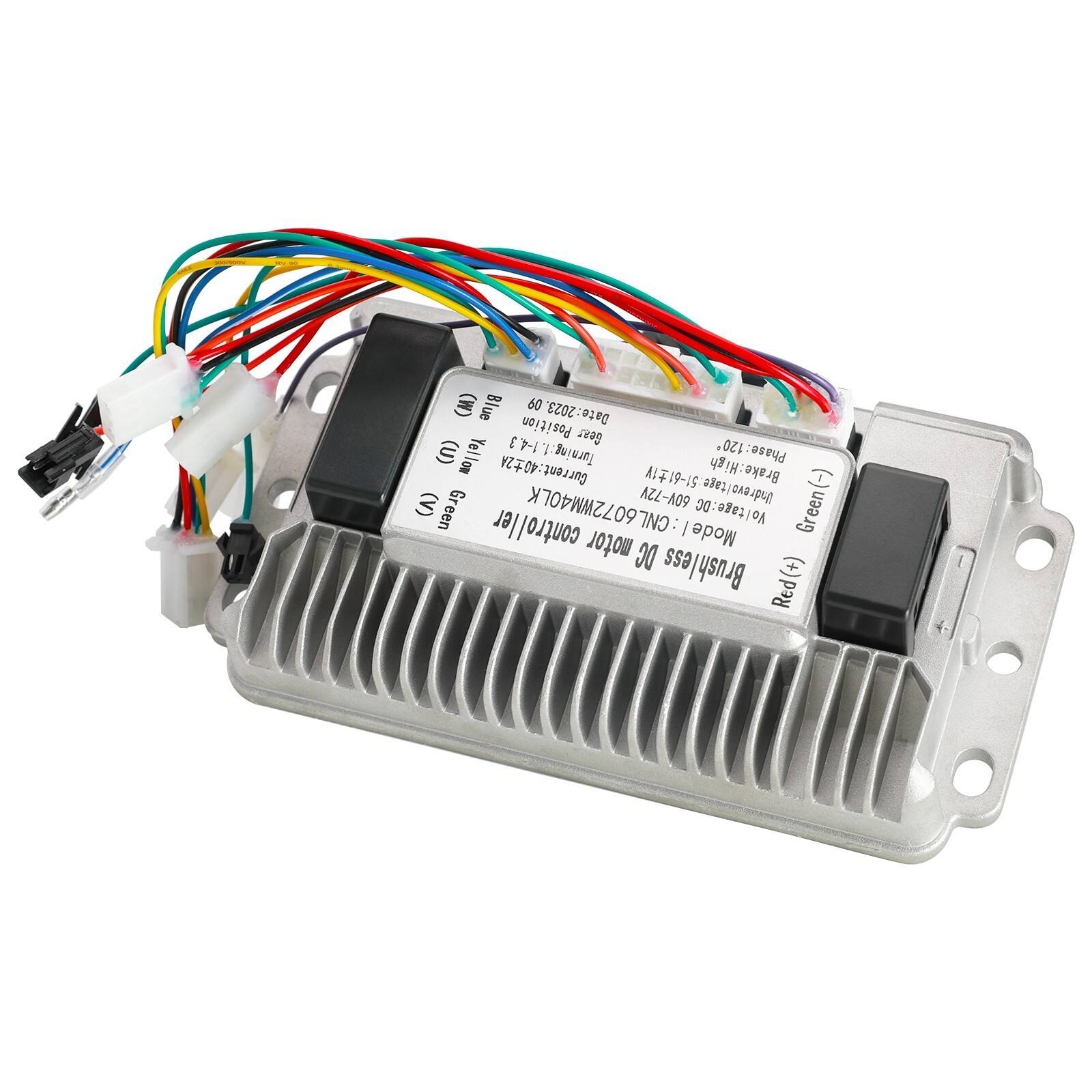 72V 1000W Brushless Motor Grip Full Kit Battery Wire for 2 Wheeler Bicycle Razor