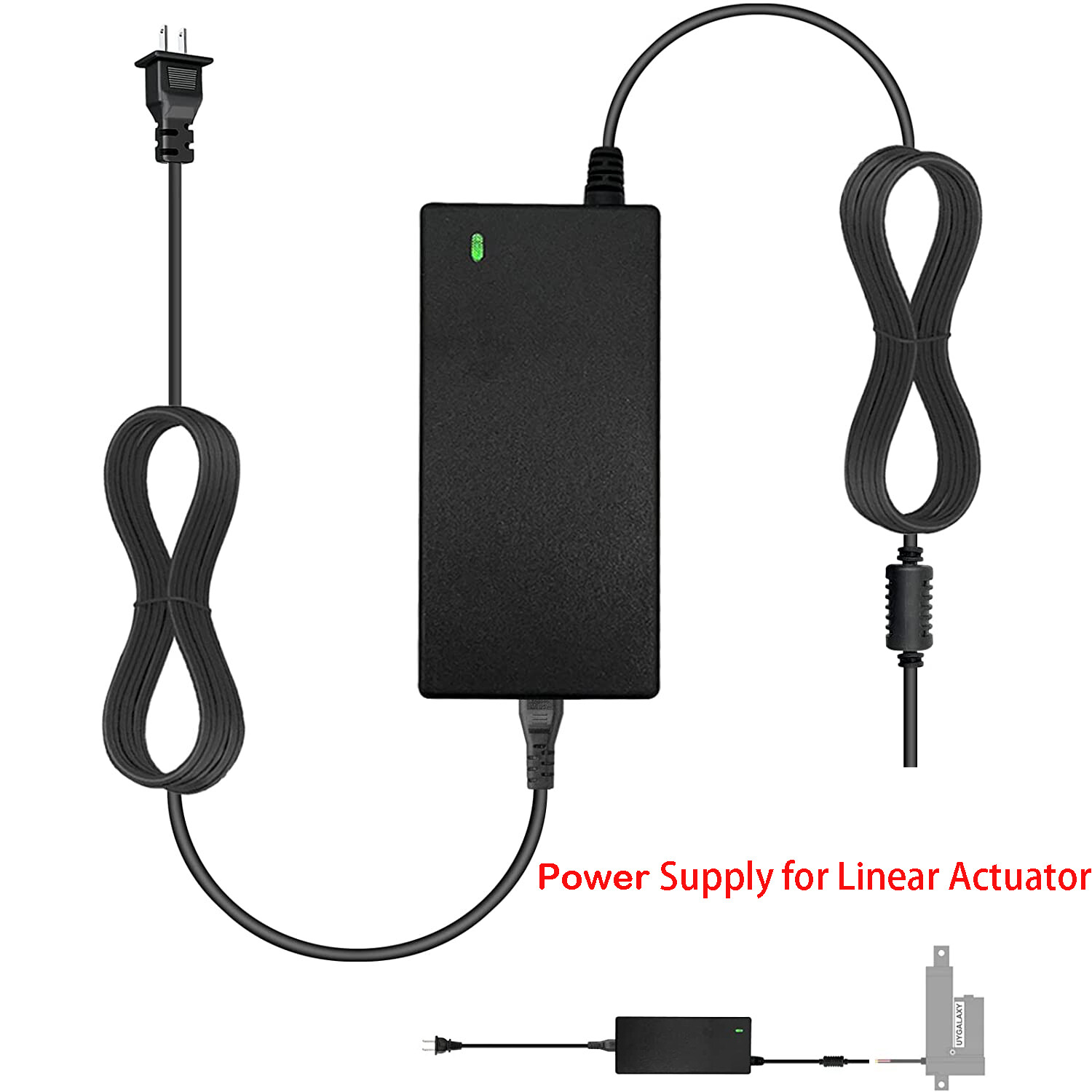 Linear Actuator 12V Heavy Duty Waterproof Stroke 2″~40″ 1000MM 3000N 660lb 5mm/s