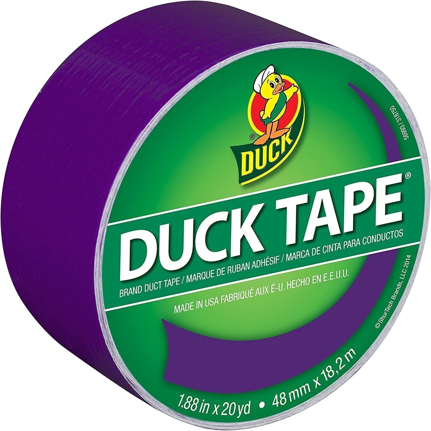 Duck Brand 283264_C Duck Color Duct Tape, 6-Roll, Beige, 6 Rolls