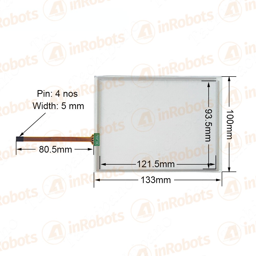 For Beijer E1063 Type 07917A Touch Glass Digitizer Shielding Protective Film