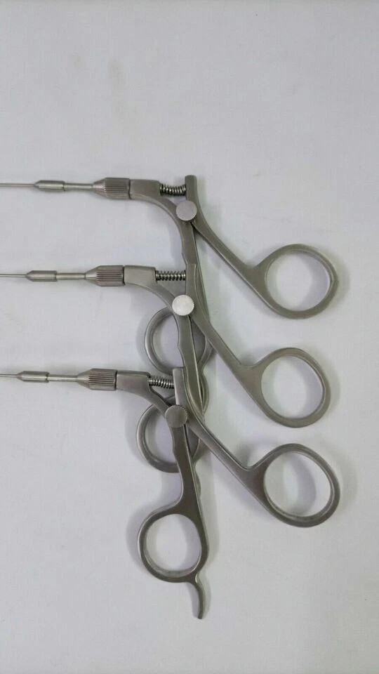 3PC Hysteroscopy Urology Biopsy Alligator Scissor Forceps 5frx40cm Instrument CE