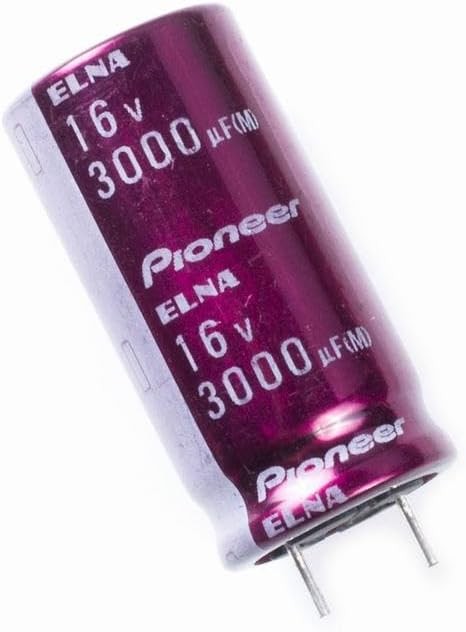 Elna 16V 3000uf Capacitor, Aluminum Electrolytic Capacitor 1 Model: 16V 3000uf