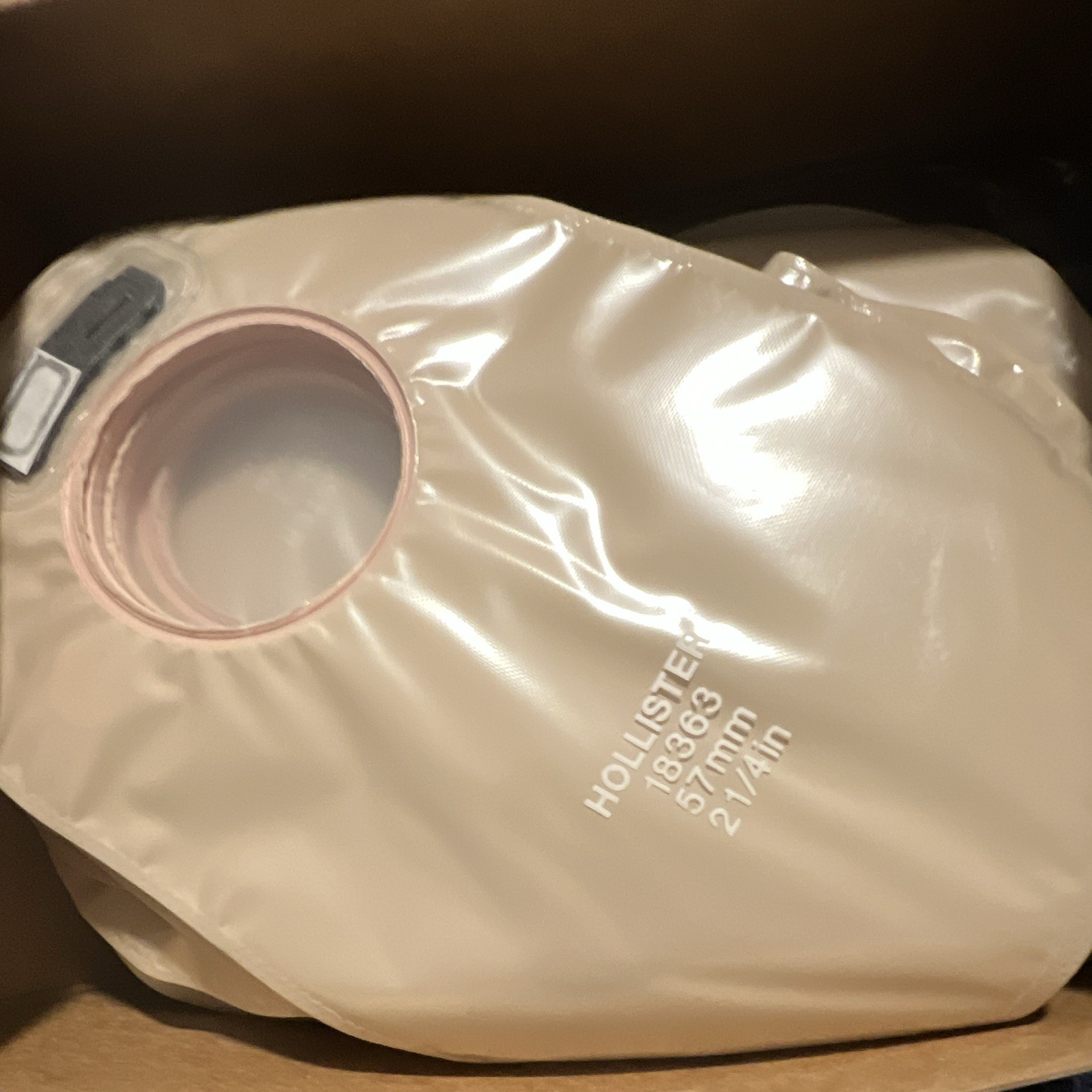 Hollister New Image 18363 Two-Piece Closed Ostomy Pouch 2-1/4in 57mm 60
