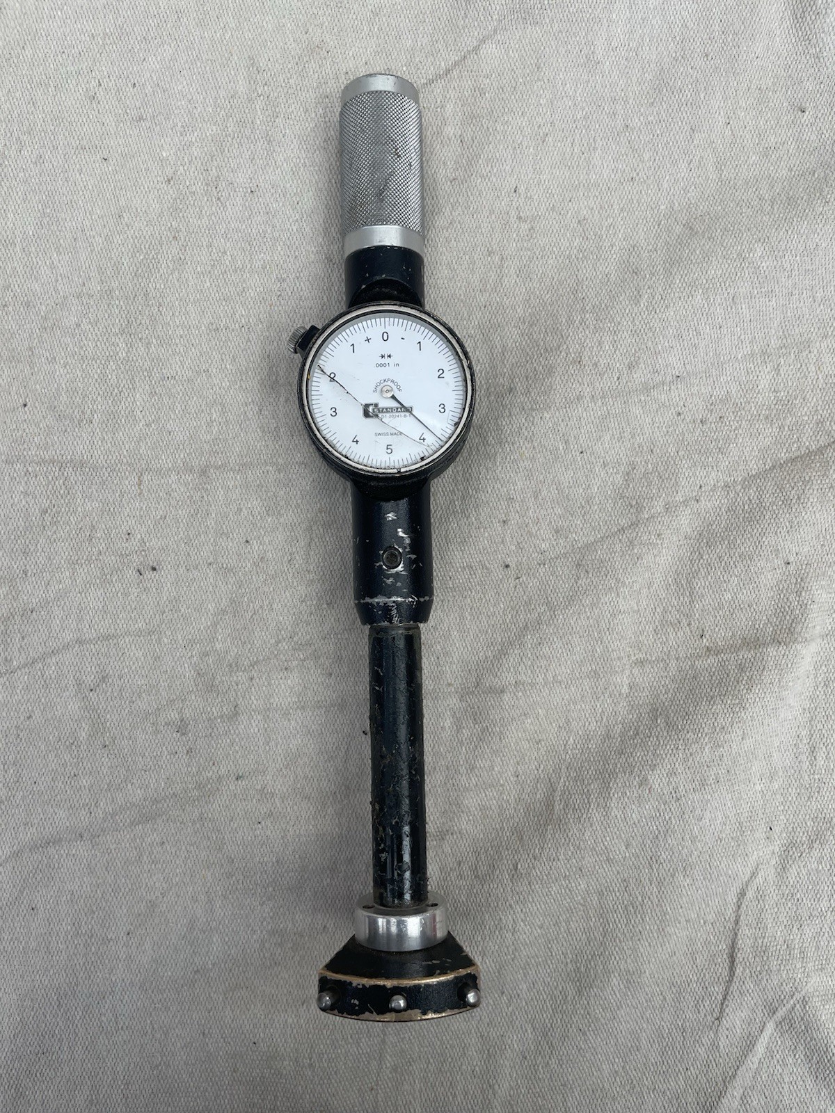 STANDARD No. 5 Bore Gage – 78MM-155MM 3.09″-6.12″ – Indicator D1-20241-B, .0001″