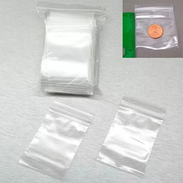 10,000 PCS 3″ x 3″ Reclosable Resealable Clear Zipper Plastic Bags 2Mil 3×3 Inch
