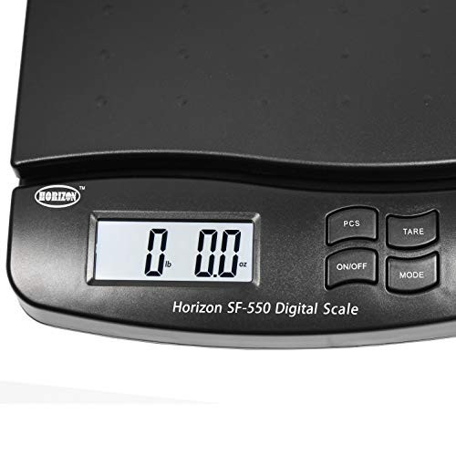 Digital Postal Shipping Scale 55 LB 25 kg 1 Gram Accuracy Backlit LCD