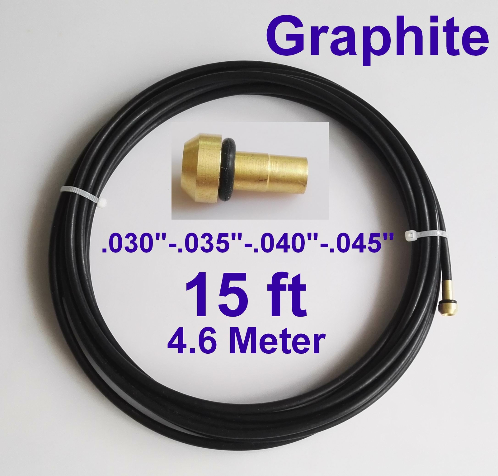 LI TW Series American Style MIG MAG PTFE Graphite steel Liner Welding Liner Wire