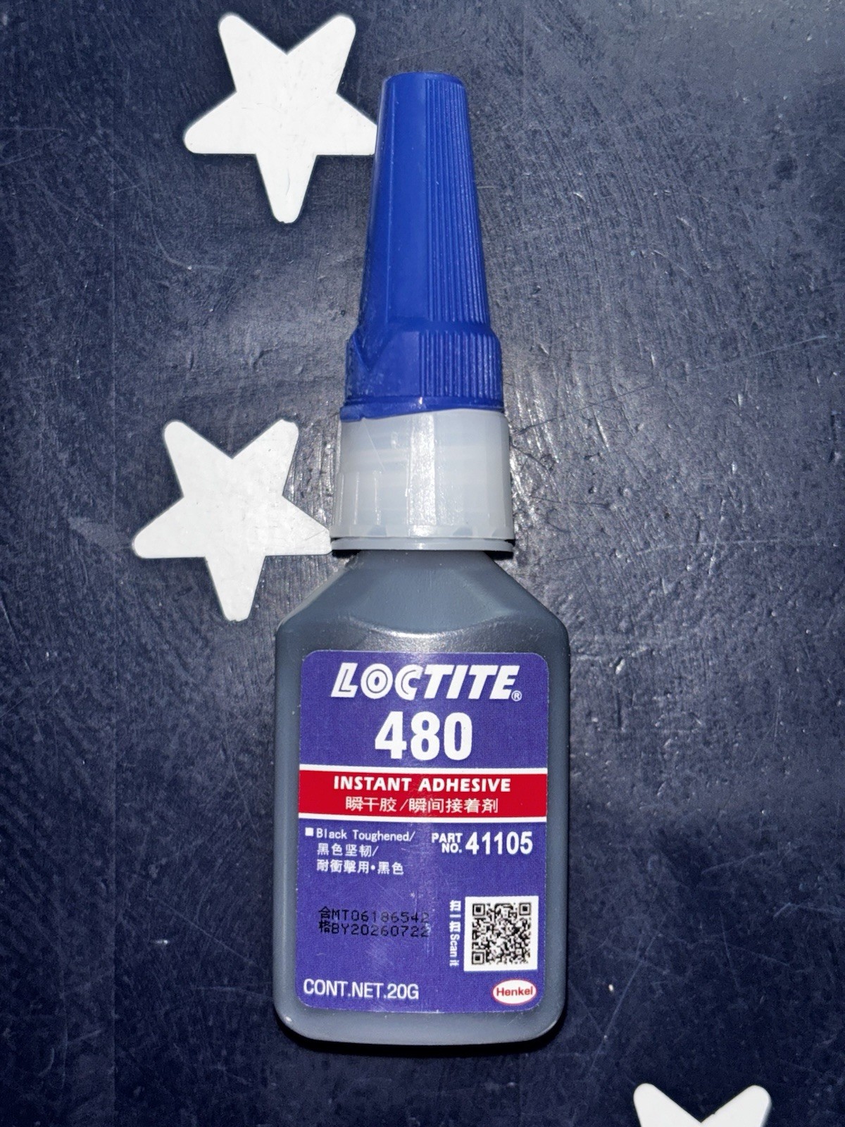 5 X Loctite 380 Black Max Instant Adhesive 1oz 28.3g 38050 (FIVE BOTTLES)