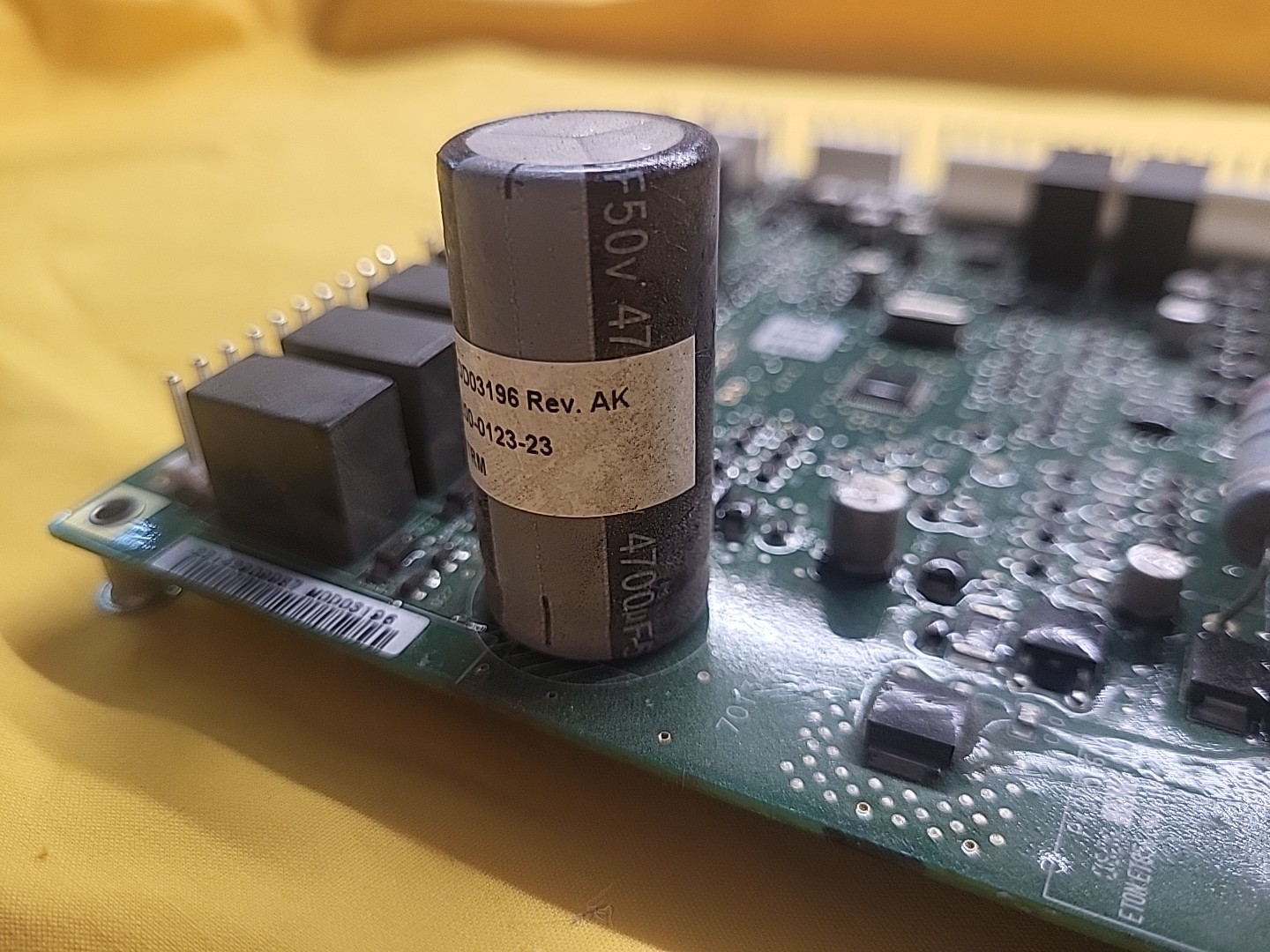 Trane Control Board MOD03196 Rev. Ak. 6200-0123-23 RTRM. Used.