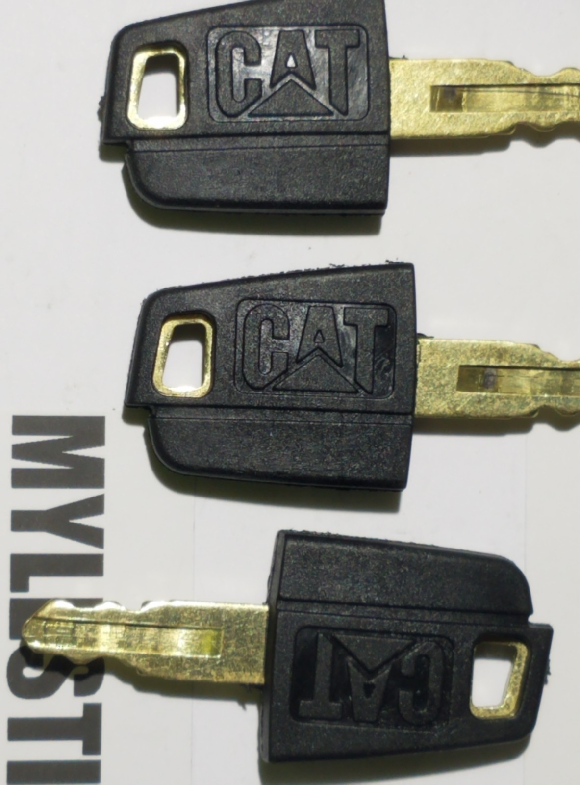 ( 5 ) pcs 5P8500 5p-8500 KEYS IGNITION KEY fits CAT EXCAVATOR e320b e320c