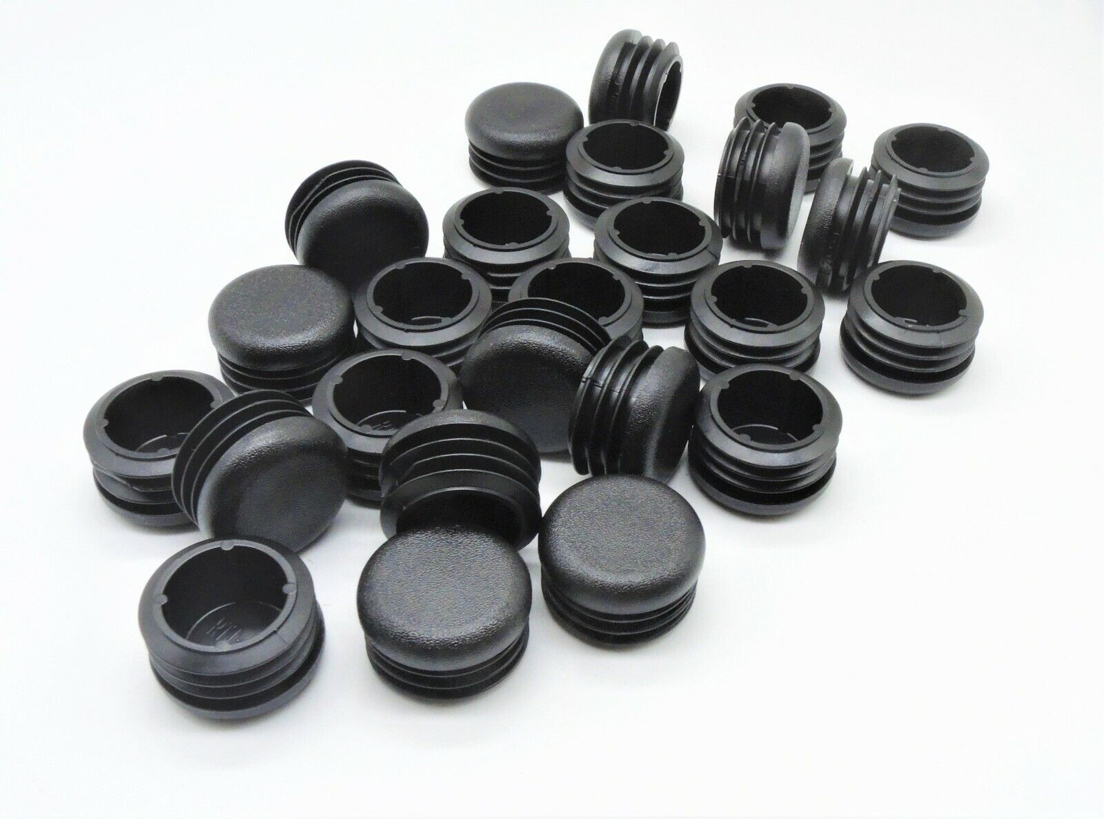 1 1/4″ OD Round Finishing Plugs Tubing Caps Chair Glides USA Made 12 per Pack