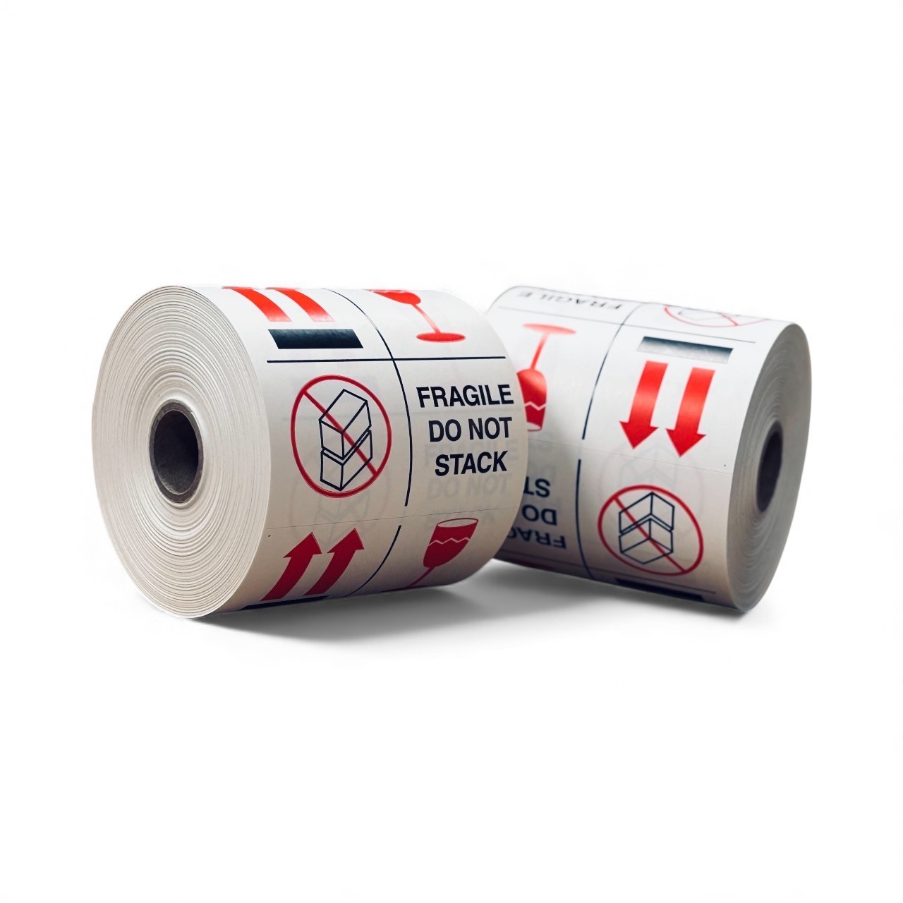 Shipping Labels 4×4 Fragile Do Not Stack 500 labels per roll 1-12 Rolls