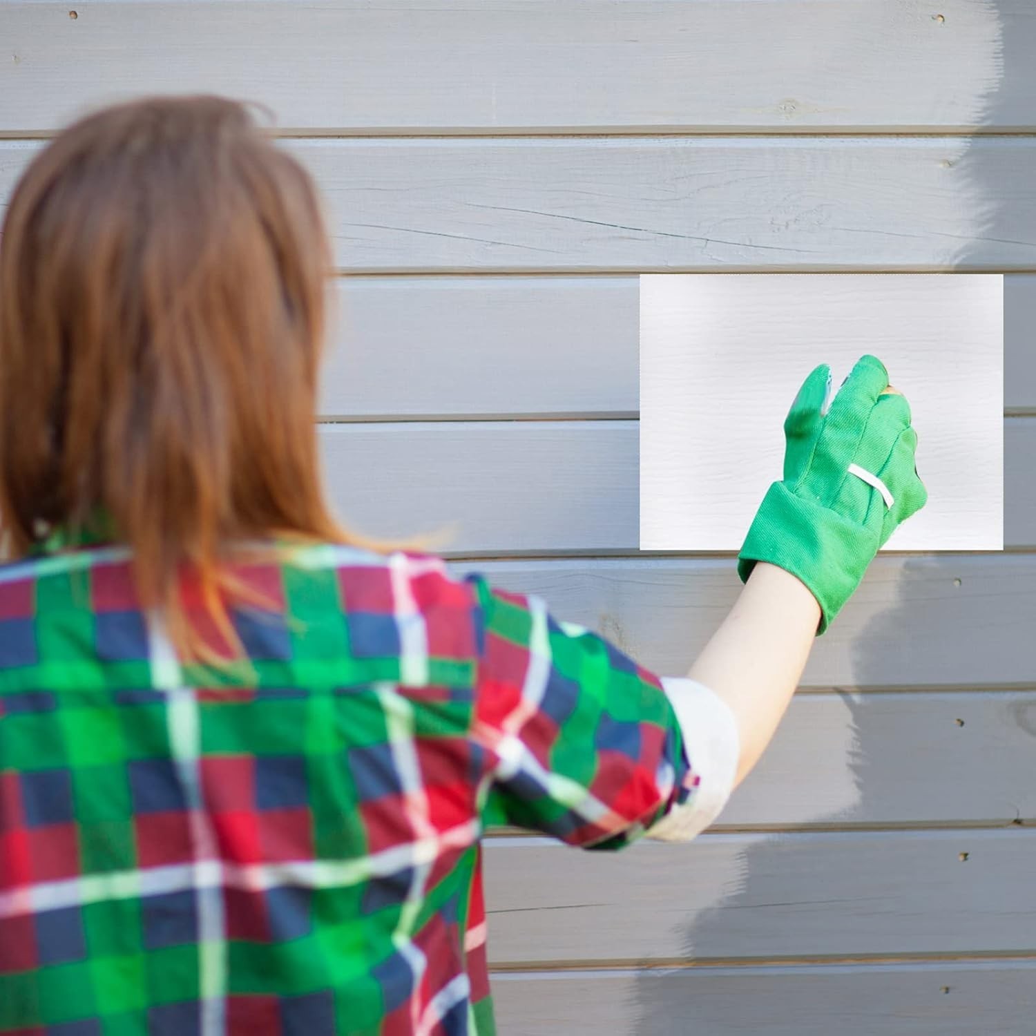 Vinyl Siding Repair Kit 6 x 8 Inch Vinyl Siding Patch Self Adhesive PVC Tape Hol