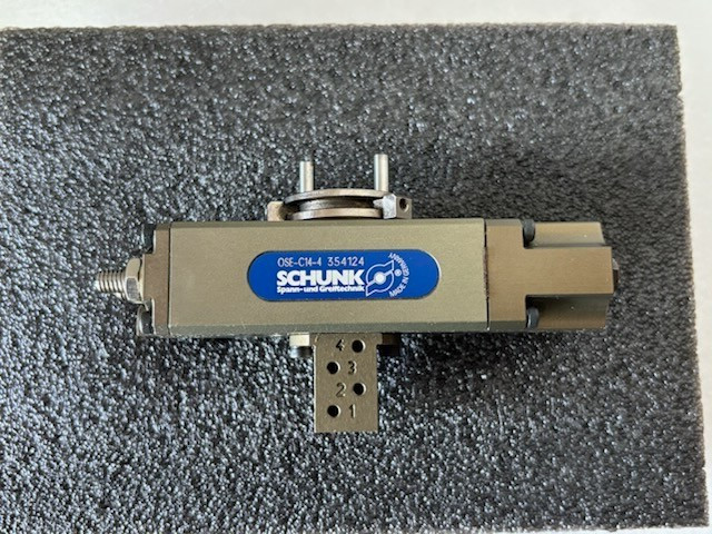 Schunk OSE-C-14-4, (354124), Pneumatic Rotary Unit, for Robotic Tooling