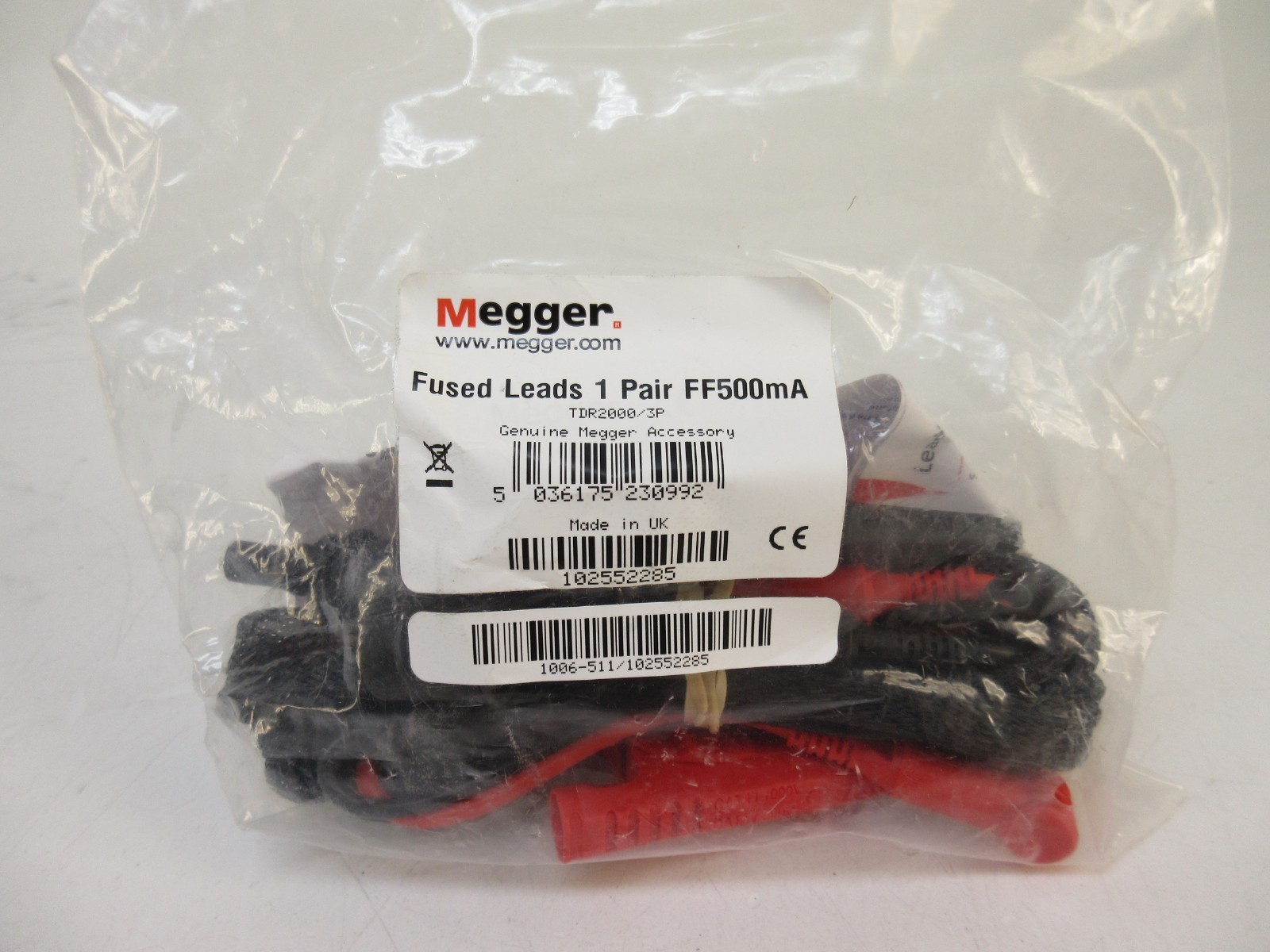 Megger TDR2050 Advanced Dual Channel Time Domain Reflectometer CAT IV 600V