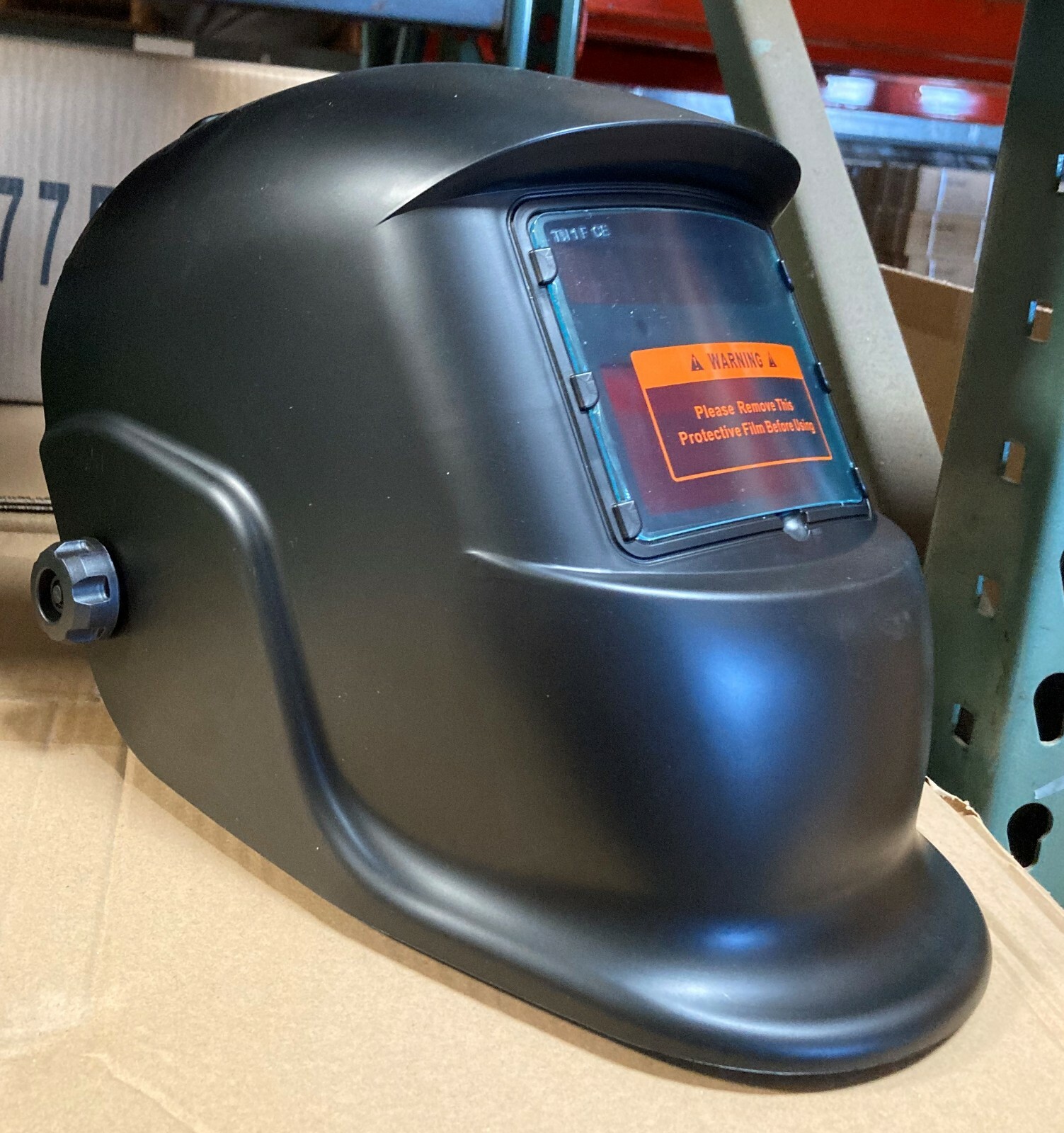 black new pro Solar Certified ANSI CE Welding/Grinding Helmet Hood true color