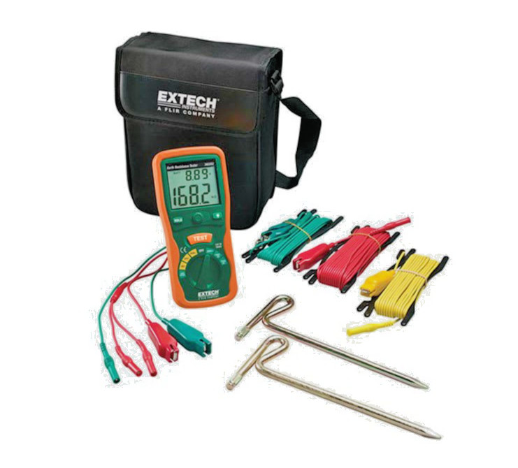 Extech 382252: Earth Ground Resistance Tester Kit (NEW in Box)