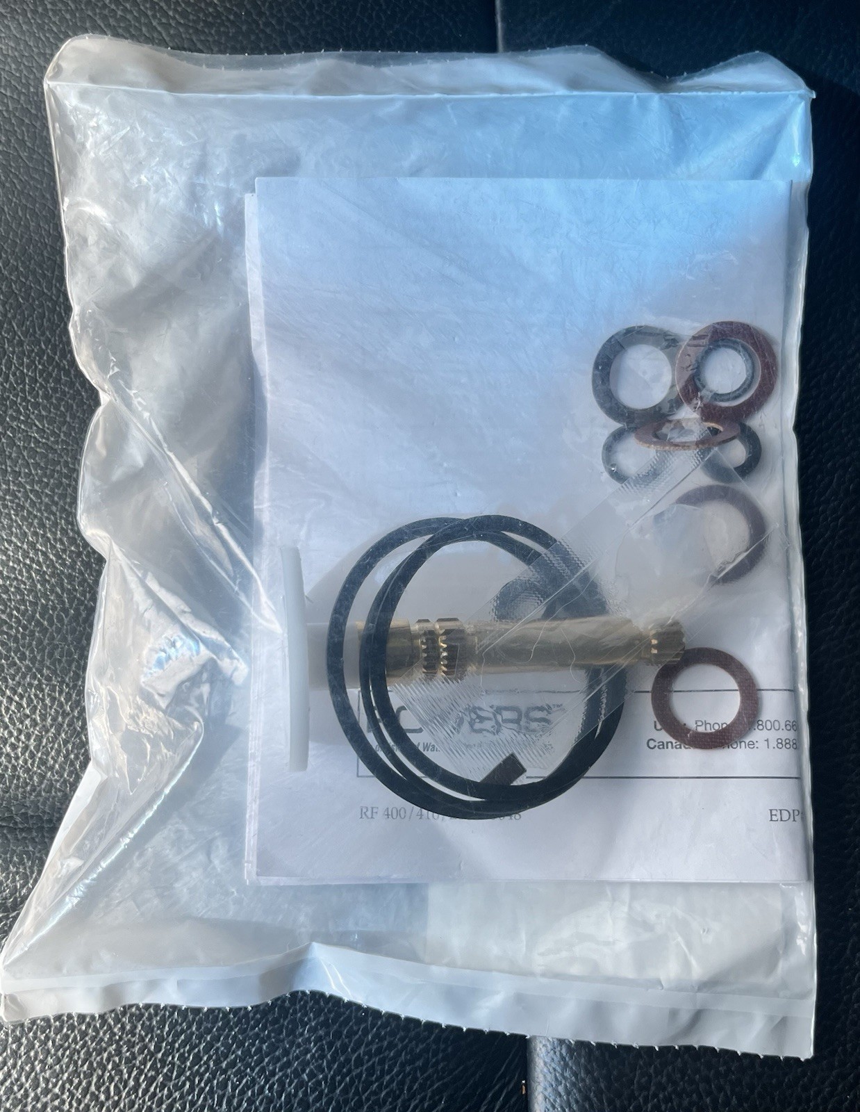 Powers 410 378 Stem Replacement Kit, Watts Technologies Genuine OEM NOS – New –