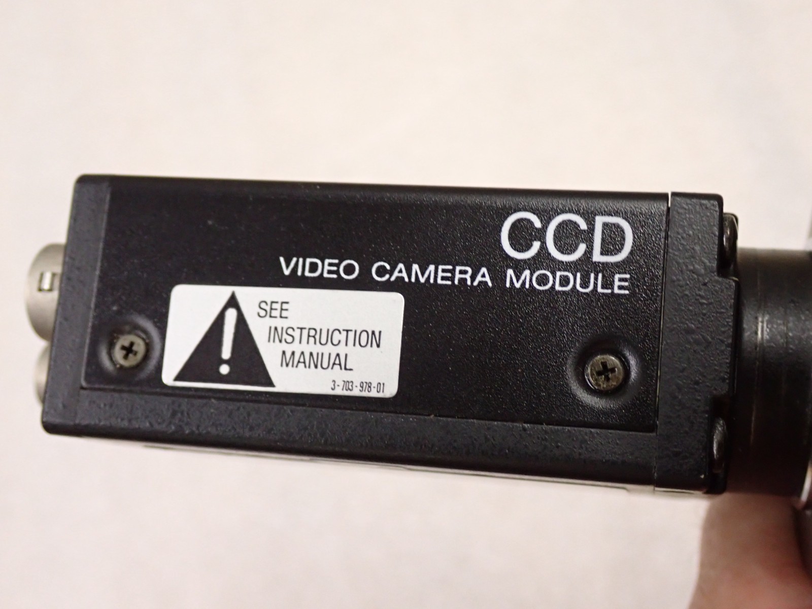 CCD SONY XC-75 Industrial Video Camera Module With Lense USED