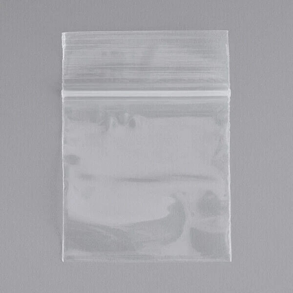 10,000 PCS 3″ x 3″ Reclosable Resealable Clear Zipper Plastic Bags 2Mil 3×3 Inch